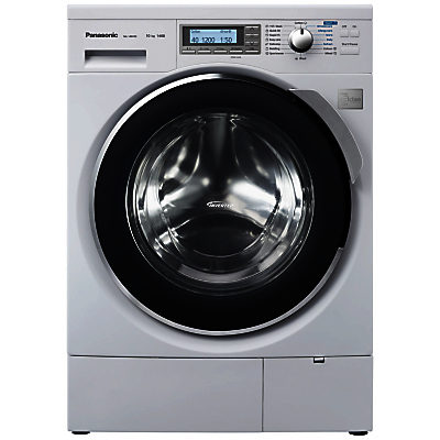 Panasonic NA-140VZ4WG Freestanding Washing Machine, 10kg Load, A+++ Energy Rating, 1400rpm Spin, White